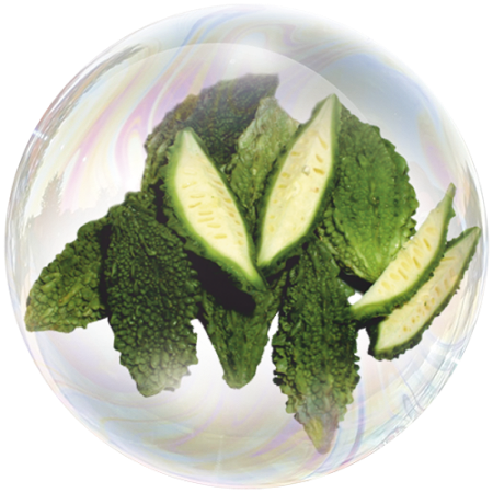 Bitter melon (Momordica charantia)**